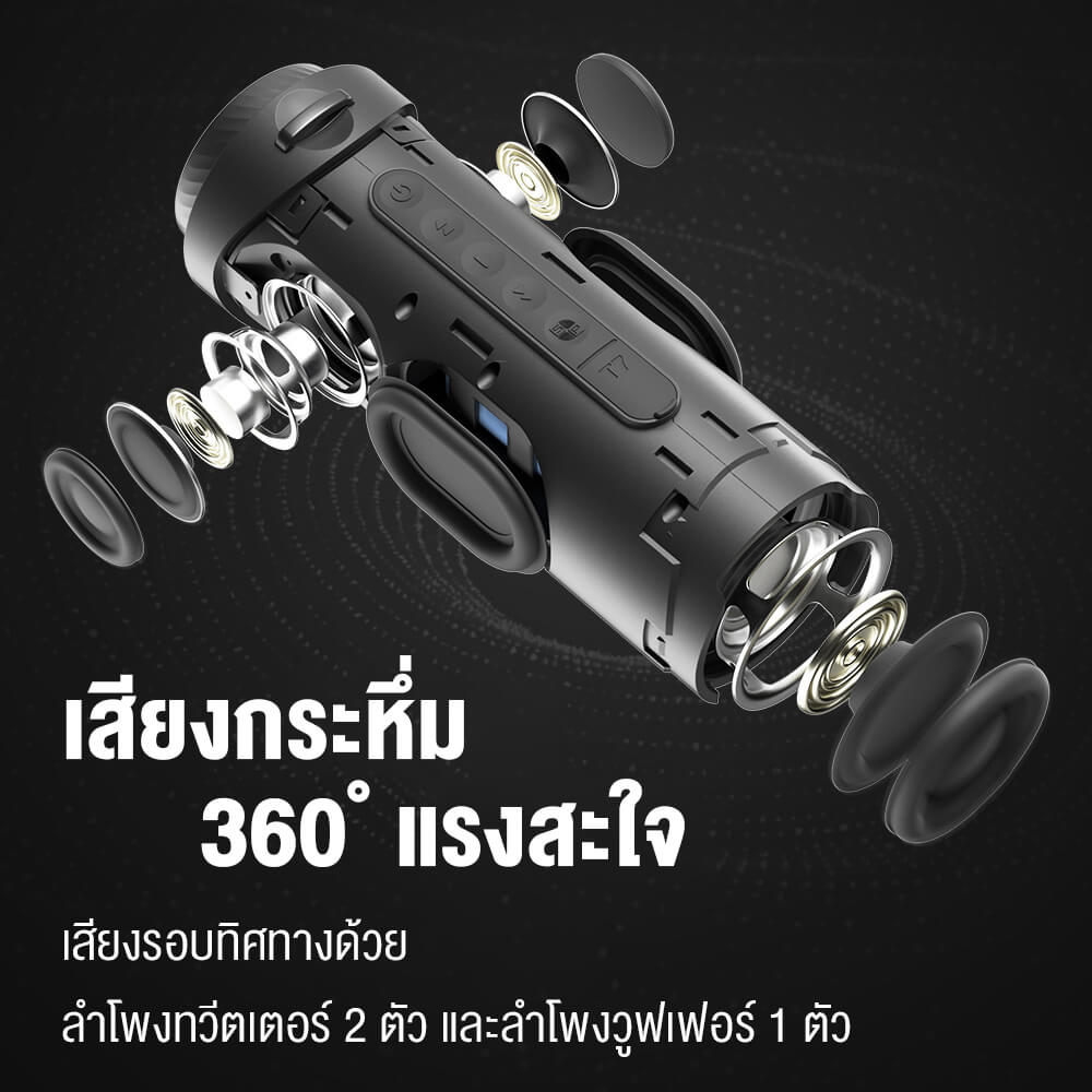 ลำโพงบลูทูธ TRONSMART T7 30W - สีดำ